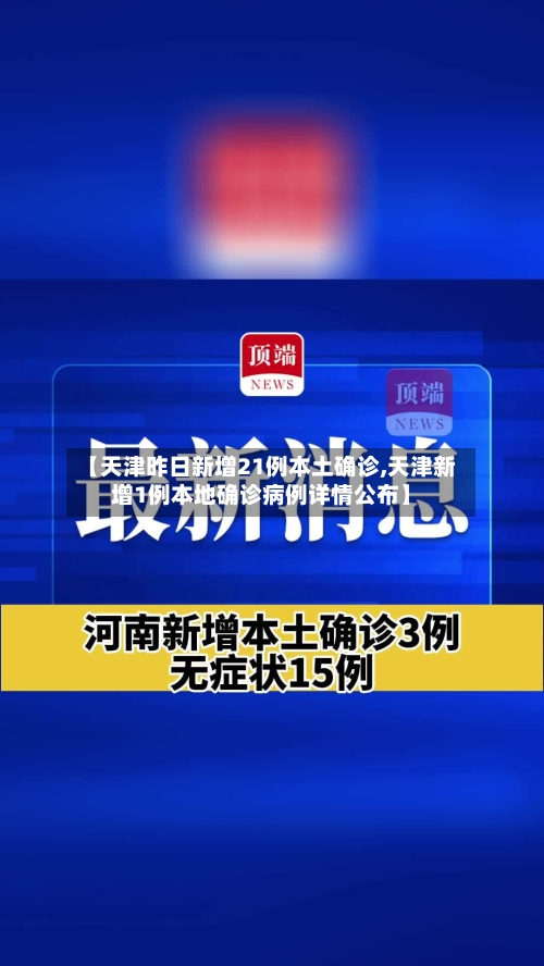 【天津昨日新增21例本土确诊,天津新增1例本地确诊病例详情公布】-第2张图片