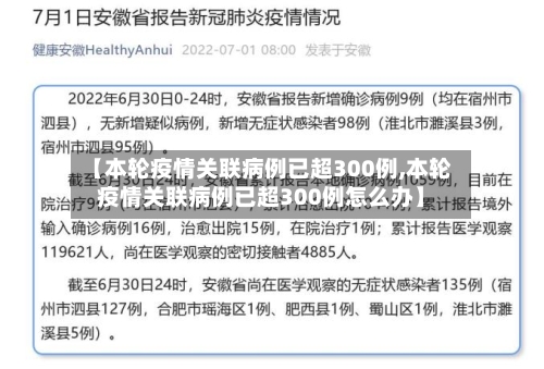 【本轮疫情关联病例已超300例,本轮疫情关联病例已超300例怎么办】-第3张图片