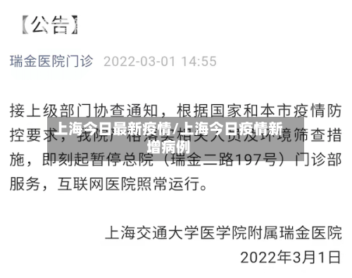 上海今日最新疫情/上海今日疫情新增病例-第2张图片