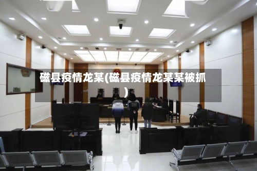 磁县疫情龙某(磁县疫情龙某某被抓)