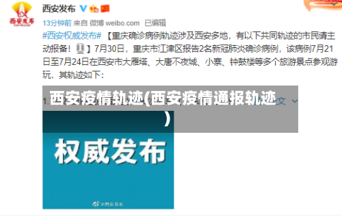 西安疫情轨迹(西安疫情通报轨迹)-第3张图片