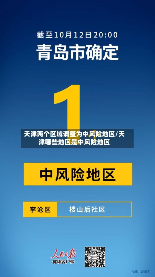 天津两个区域调整为中风险地区/天津哪些地区是中风险地区-第3张图片