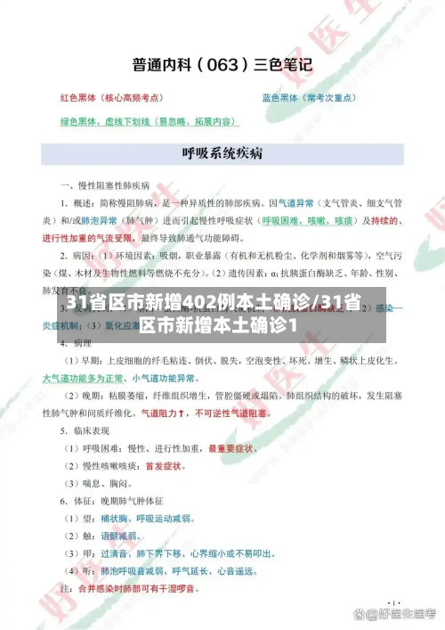 31省区市新增402例本土确诊/31省区市新增本土确诊1-第2张图片