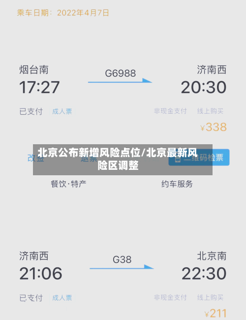 北京公布新增风险点位/北京最新风险区调整