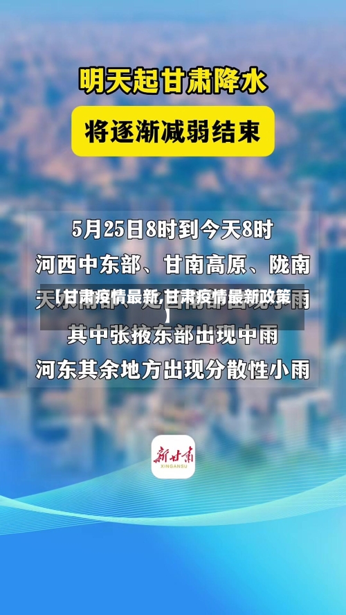 【甘肃疫情最新,甘肃疫情最新政策】-第2张图片