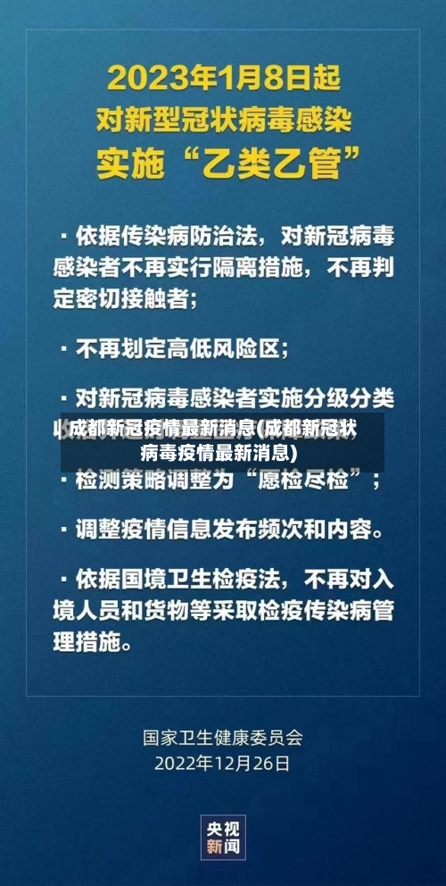 成都新冠疫情最新消息(成都新冠状病毒疫情最新消息)