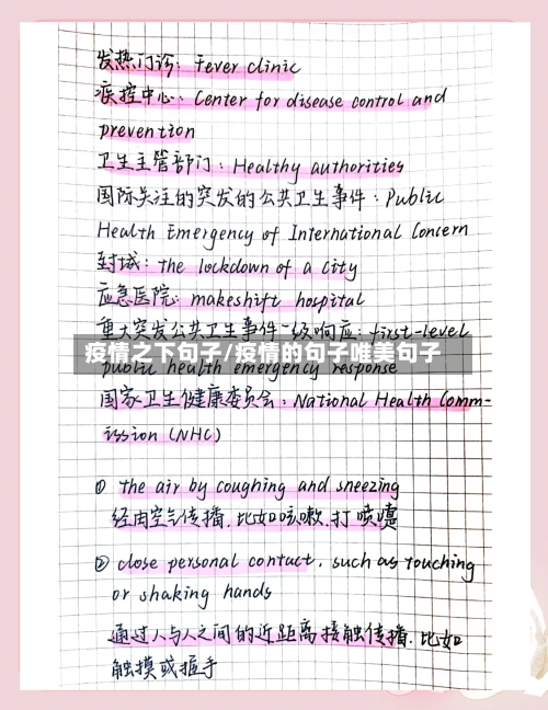疫情之下句子/疫情的句子唯美句子-第3张图片