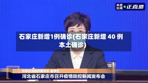 石家庄新增1例确诊(石家庄新增 40 例本土确诊)-第2张图片