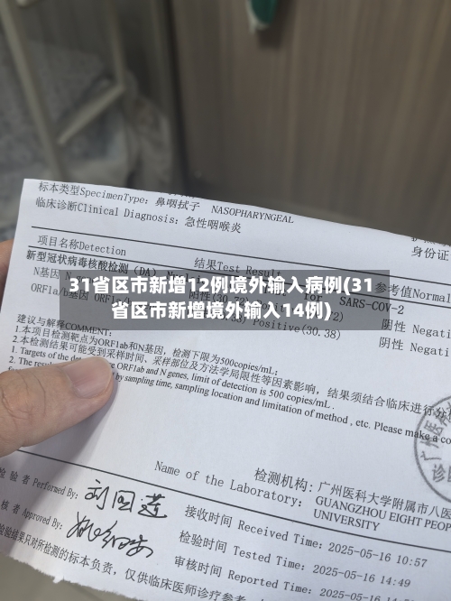 31省区市新增12例境外输入病例(31省区市新增境外输入14例)-第3张图片