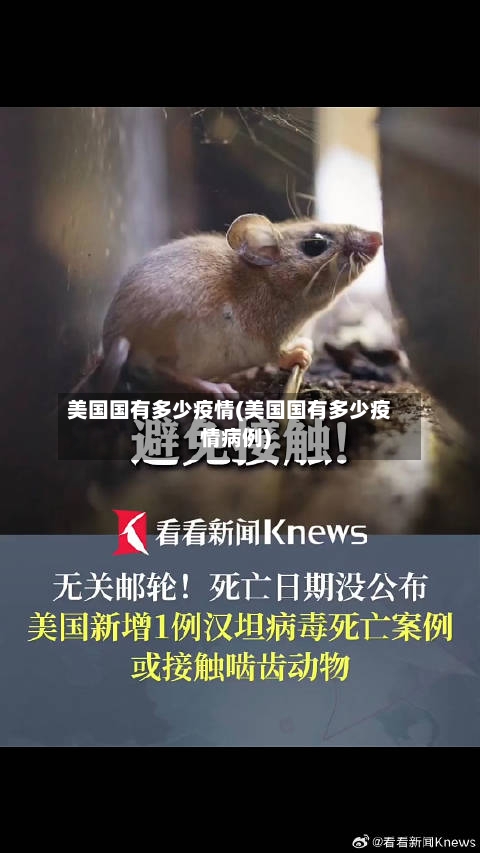 美国国有多少疫情(美国国有多少疫情病例)