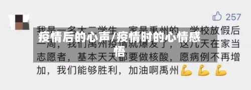 疫情后的心声/疫情时的心情感悟-第3张图片